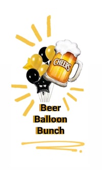 cheers beer balloon bunch flyer